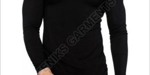 Mens Full Sleeve Polyester Round Neck T-Shirts