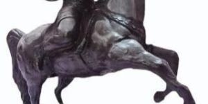 Resin Rani Lakshmibai Statue