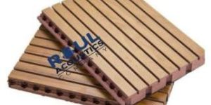 Wooden Grooved Panel