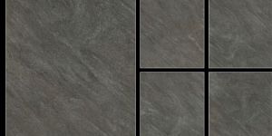 Alps Charcoal Matt Collection Glazed Vitrified Tiles