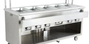Stainless Steel Food Display Counter