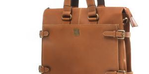 Brown Leather Laptop Bag
