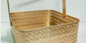 Brass Pooja Basket