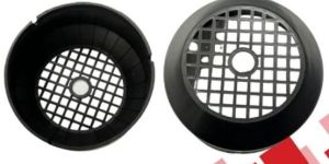 3 Cut Plastic Fan Cover