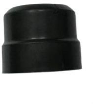 45mm Black Plastic Capacitor Cap