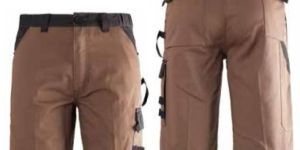 Mens Brown Working Short Pants