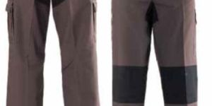 Mens Straight Fit Plain Industrial Workwear Trousers