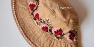 Women's Hand Embroidered Hats