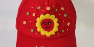 Kids Hand Embroidered Caps