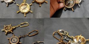 Brass Keychain