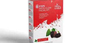 Herbs & Hills 6 Steps Insta Glow Facial Kit