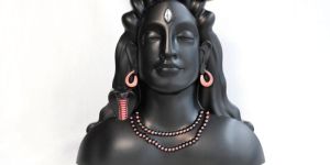 Plastic Adiyogi Wall Frame Copper