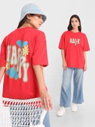 ladies oversized t-shirt