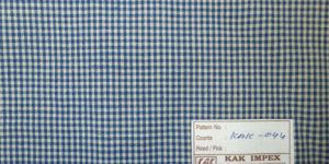Flying Cotton Check Fabric