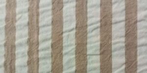 Poly Cotton Seersucker Stripe Fabric