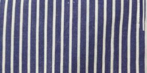 Striped Cotton Drill Fabric