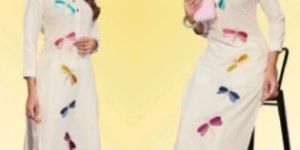Ladies Cotton Embroidered Kurti Pant Set