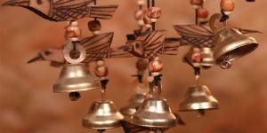 Wooden Bird Wind Chime