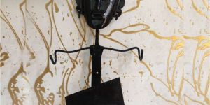 Wrought Iron Tribal Key Holder