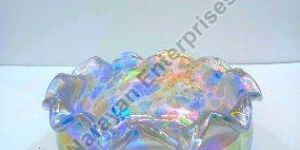 Designer Glass Floating Candle Bowl