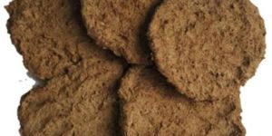 Brown Cow Dung Cake