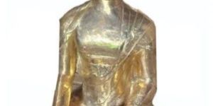 Polished Brass Lord Buddha Statue