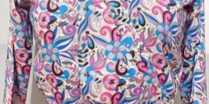 Ladies Multicolour Cotton Short Top