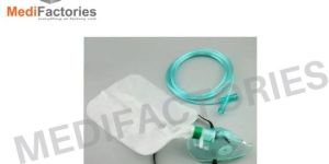 OXYGEN MASK WITH RESERVOIR BAG & TUBE