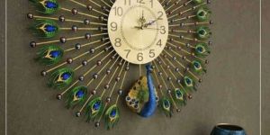 Peacock Wall Clock