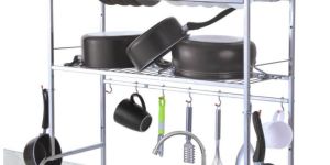 Stainless Steel over the Sink Dish Drying Rack