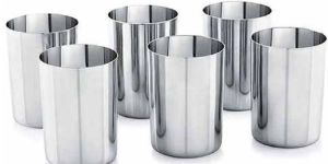 Stainless Steel Plain Amrapali Glass