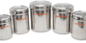 Stainless Steel See through Storage Container