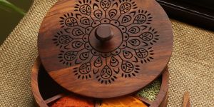 Wooden Spice Boxes