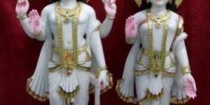 Marble Laxmi Narayan Statue