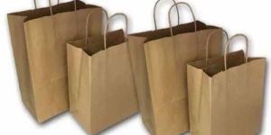 Brown Plain Kraft Paper Bag