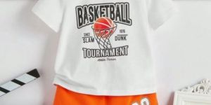 Baby Basketball T-shirt & Shorts.