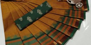 Bagru Cotton Sarees