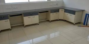 Pedestal Design Laboratory Wall Bench