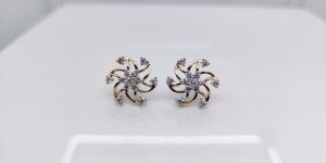 Real Diamond Earring