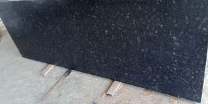 Jet Black Granite Slab