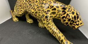 LEOPARD PRINT STATUE