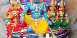 Vaikuntha Perumal Temple Statue