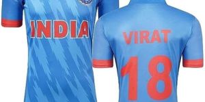 Indian Cricket Team Jersey Back Front Sublimation