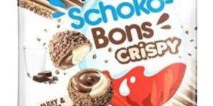 Kinder Schoko Bons Crispy T12 T4 Packs with Creamy Milk and Cocoa Chocolate Bite Flavor