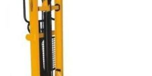 1 Ton Hydraulic Fixed Mast Stacker L1600 X W700 X H2200 Mm MH-FMS-O515T