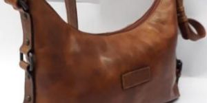 Leather Hobo Handbag