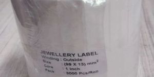 Jewellery Barcode Label