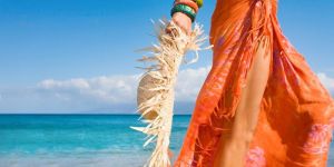 Beach Sarong Wrap Dress