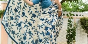 Hand Painted Kalamkari Saree