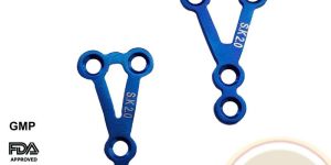 Oral Maxillofacial 2.0 Mm Delta Mini Bone Plate